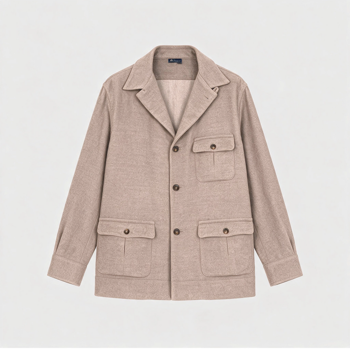 Cetara jacket wool fleece