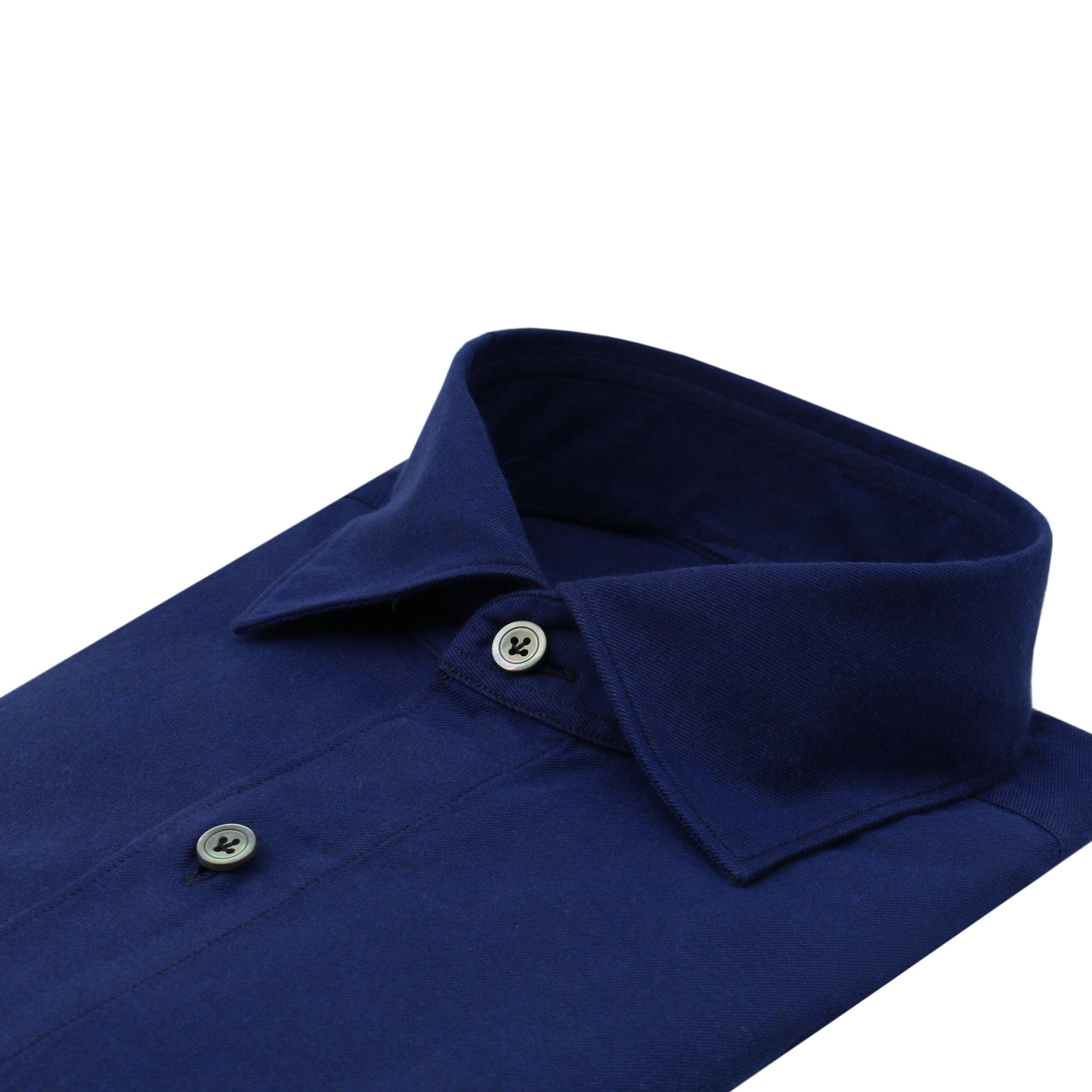 Gaeta regular sport shirt in dark green, brown or blu flannel