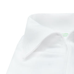 Camicia sportiva Gaeta vestibilità regolare bianca collo ustica