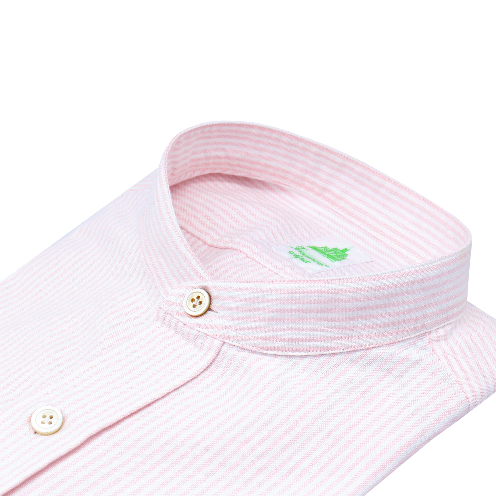 Camicia sportiva in cotone oxford a righe rosa MALTA