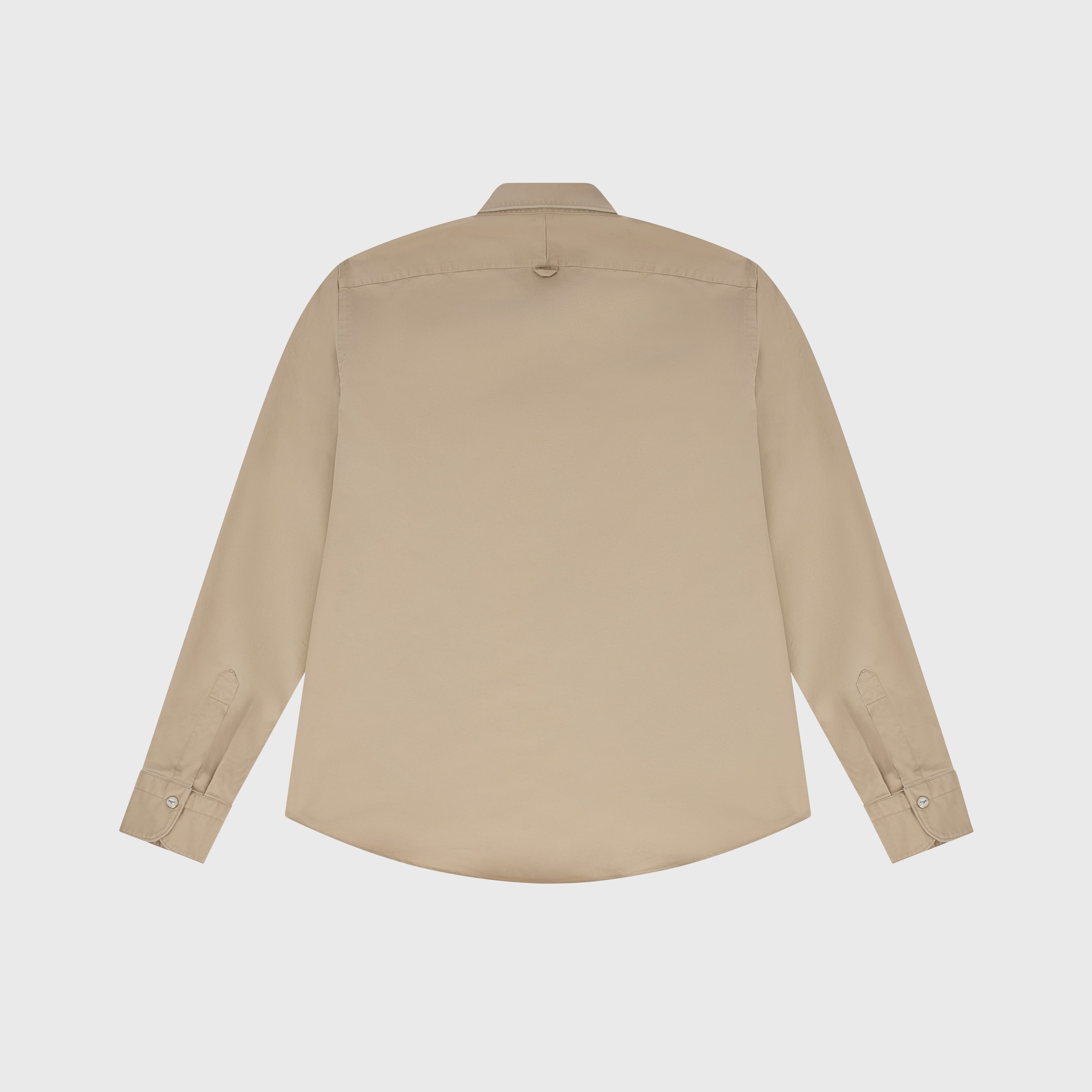 Maratea sport shirt regular fit cotton gabardine enzymed Achille collar