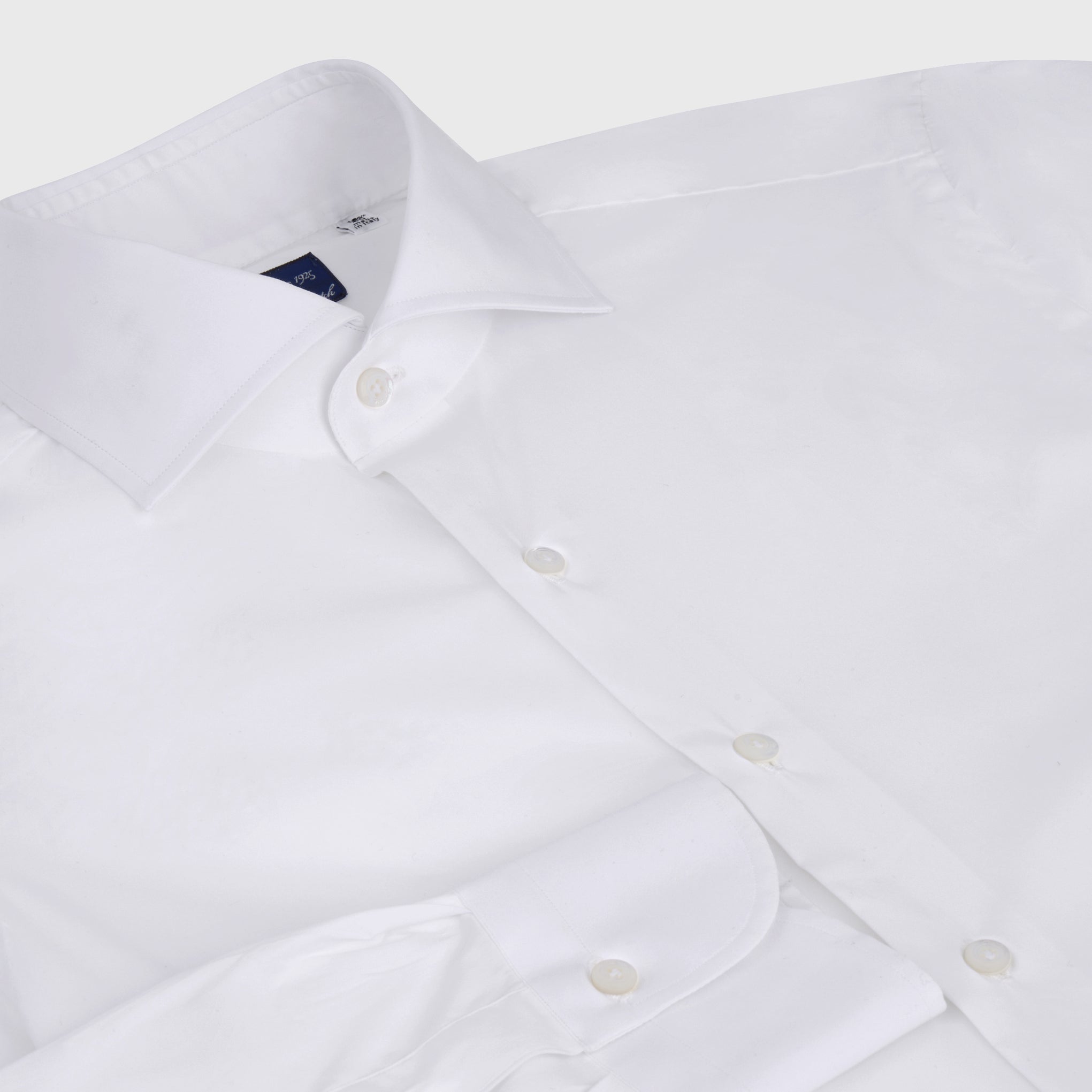 Milano shirt slim fit cotton stretch Eduardo collar