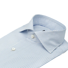Classic Slim Fit Milano shirt in striped oxford cotton.
