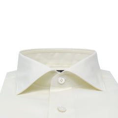 Classic Milano slim fit pink cotton twill shirt