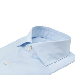 Classic Milano Slim Fit Light Blue Cotton Shirt