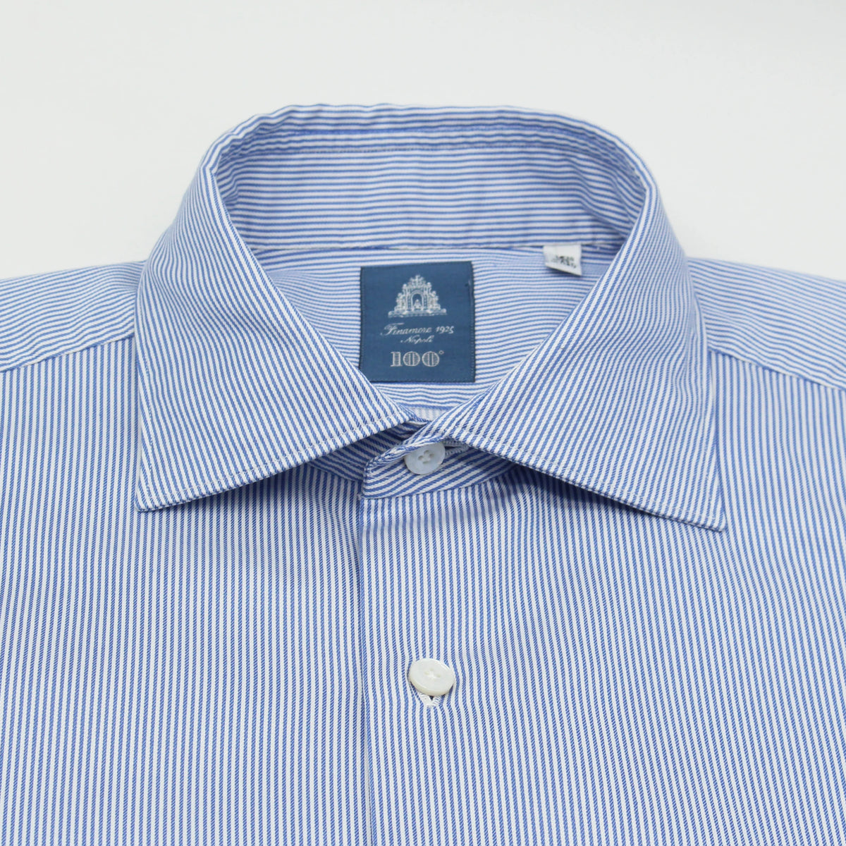 Milano slim fit cotton twill Enzymed