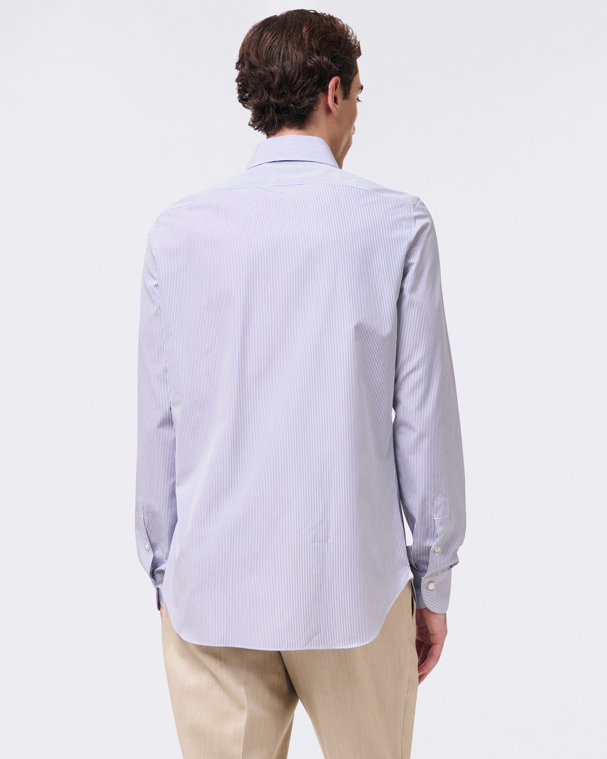 Classic Napoli shirt regular fit 120/2 cotton striped