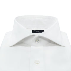 Naples Traveller regular fit cotton shirt in white color
