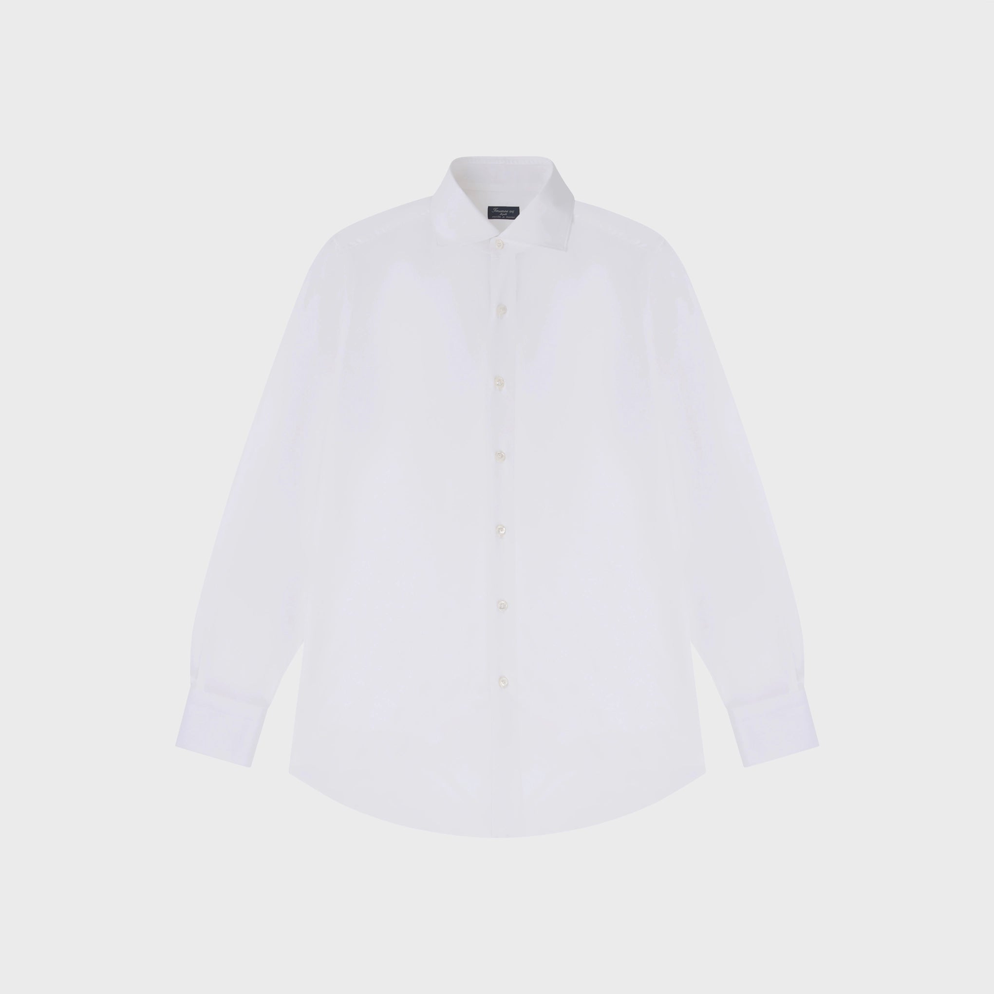 Napoli Traveller shirt regular fit cotton poplin Eduardo collar