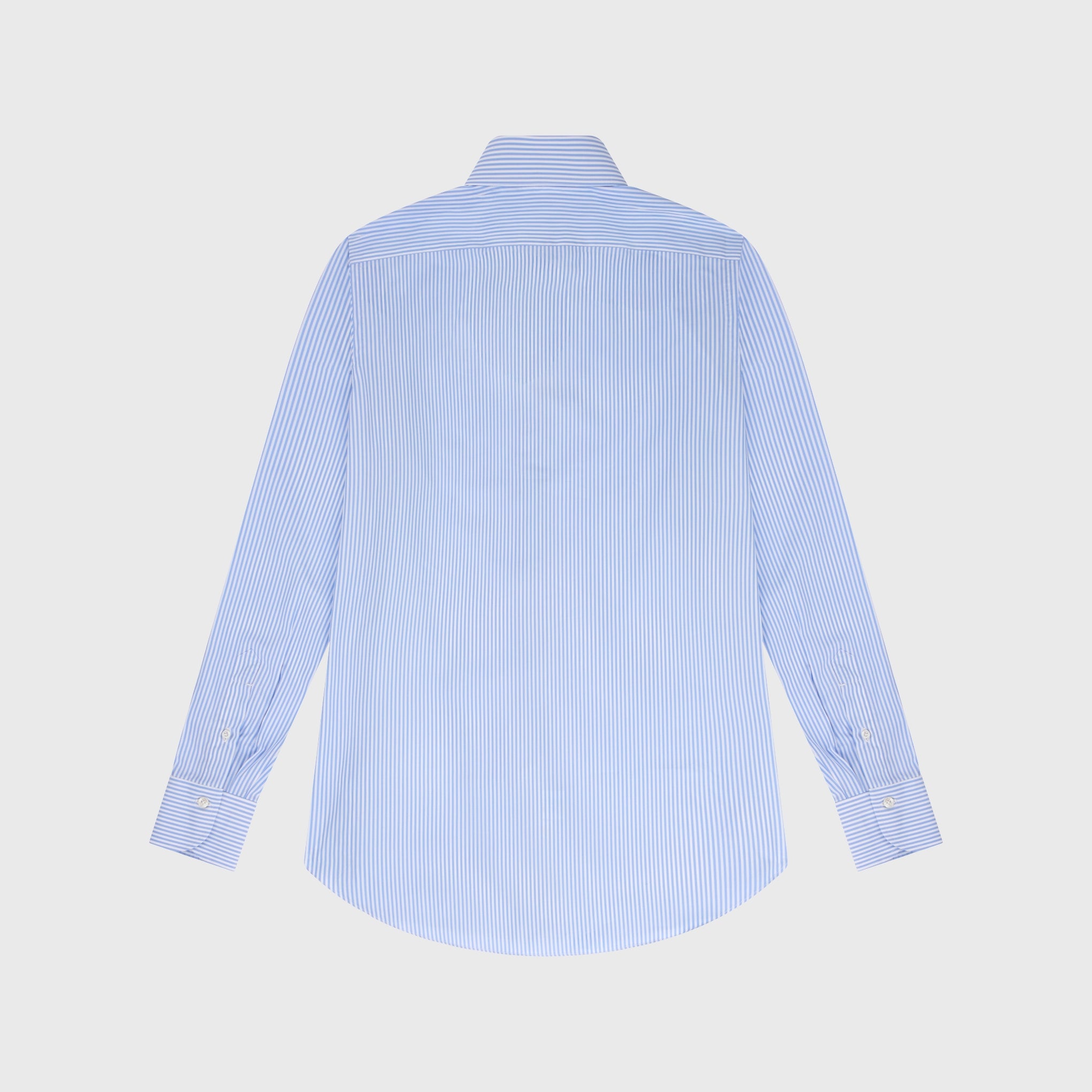 Classic regular fit striped Napoli shirt in 120/2 cotton