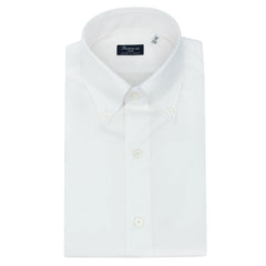 Classic shirt Twill Napoli Traveller white button down