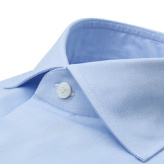 Classic shirt with regular fit Napoli model in white cotton