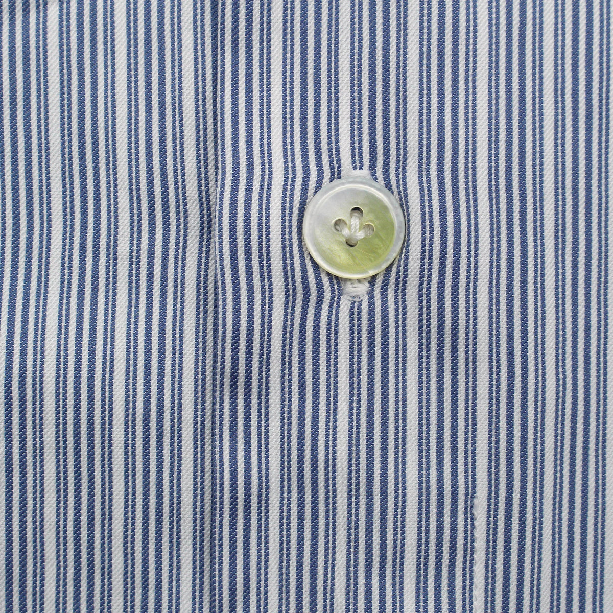 Napoli regular fit cotton stripe Enzymed