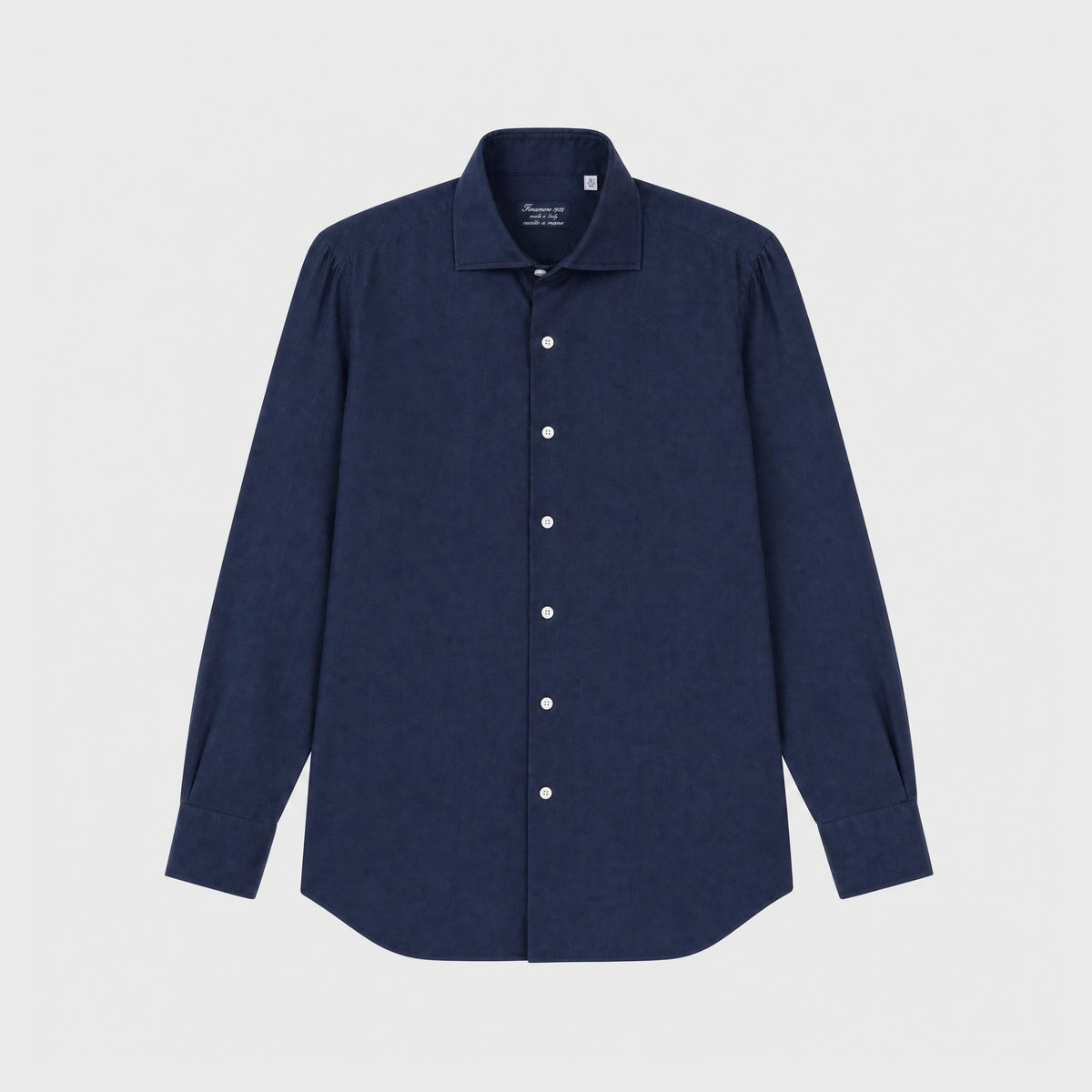 Napoli regular fit cashmere silk garment dyed