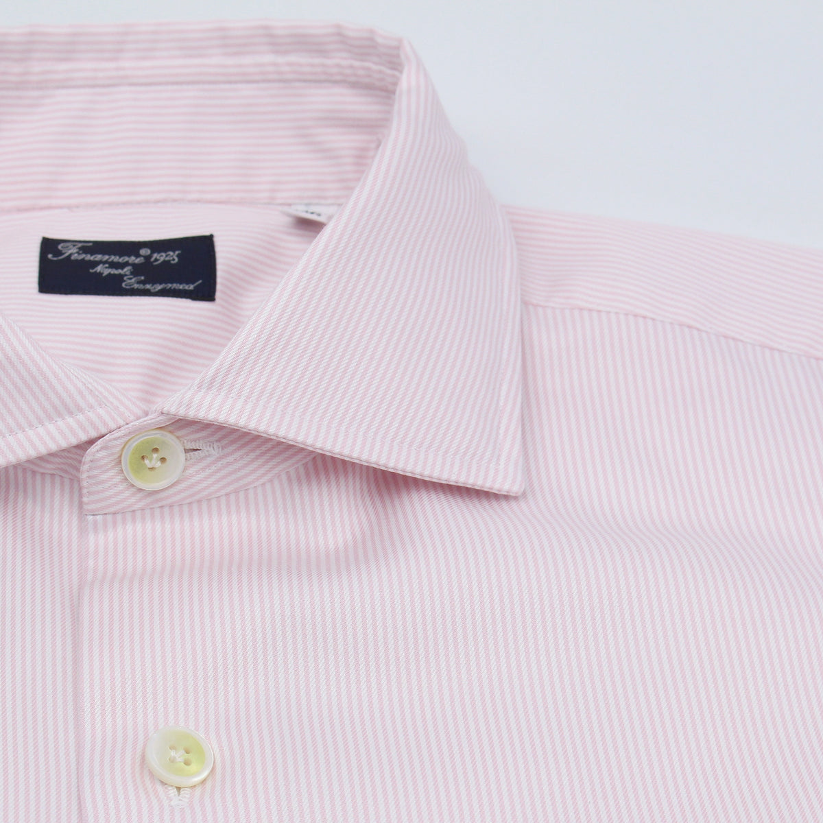 Napoli regular fit cotton twill Enzymed