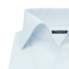 Regular Napoli shirt in linen and cotton, ustica collar. Carlo Riva fabric