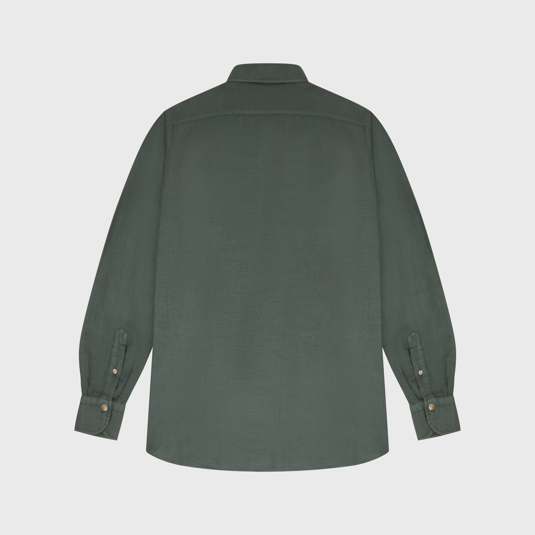 Napoli sport shirt regular fit linen cotton Achille collar
