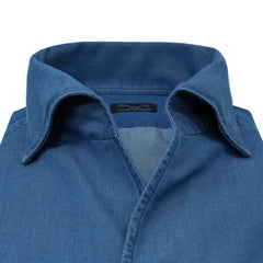 NAPOLI classic regular cotton shirt with Ustica collar