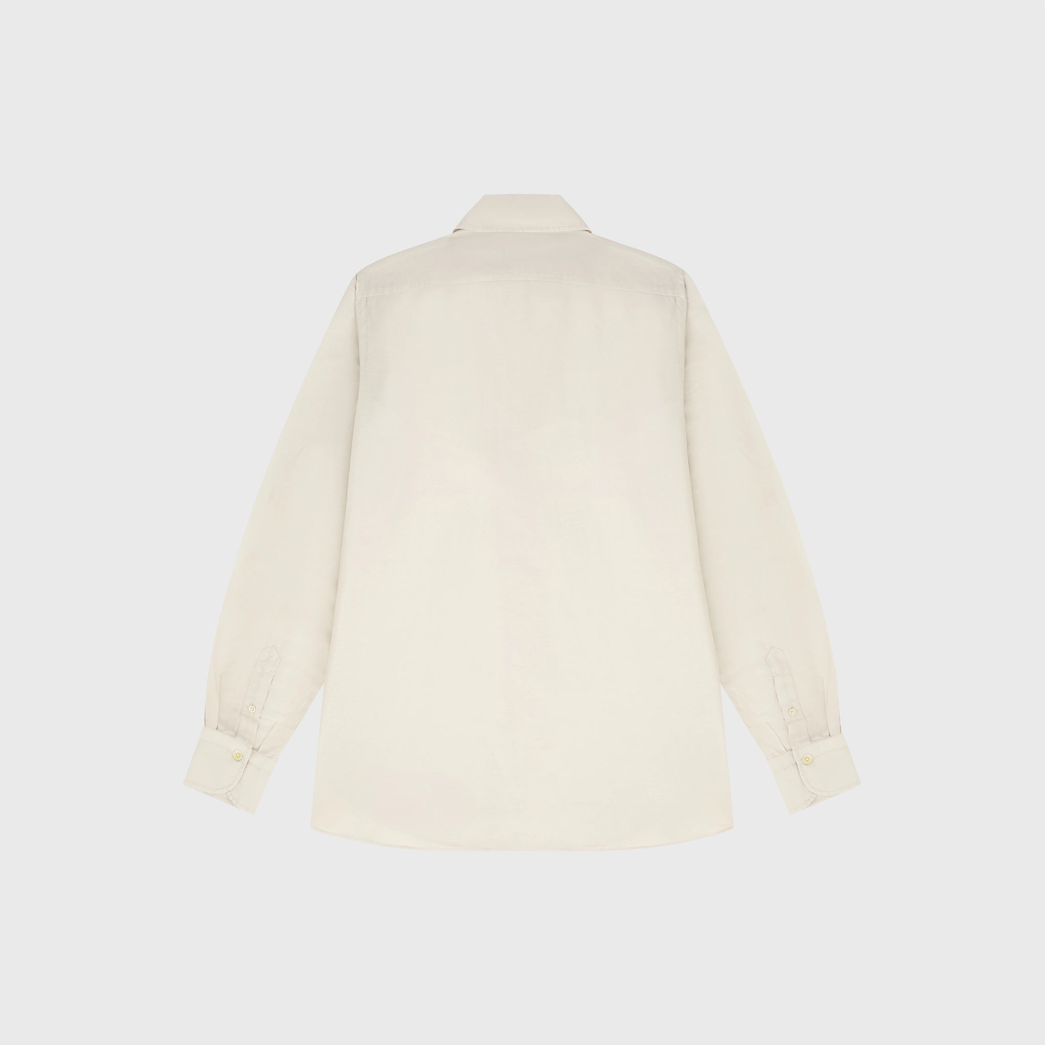 Napoli shirt regular fit linen cotton Carlo Riva garment dyed Ustica shawl collar