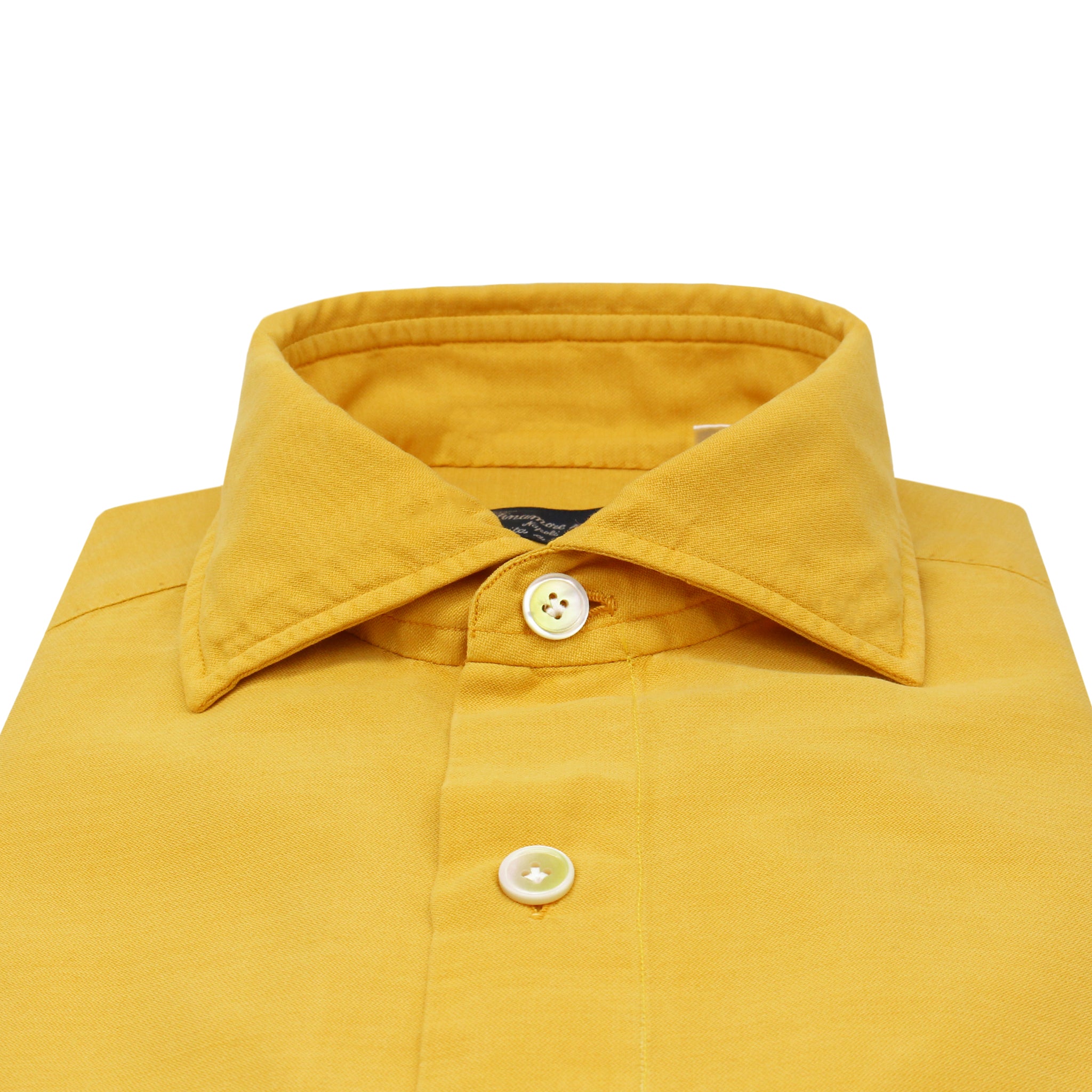 Camicia classica regolare Napoli in cotone e seta, tessuto Carlo Riva
