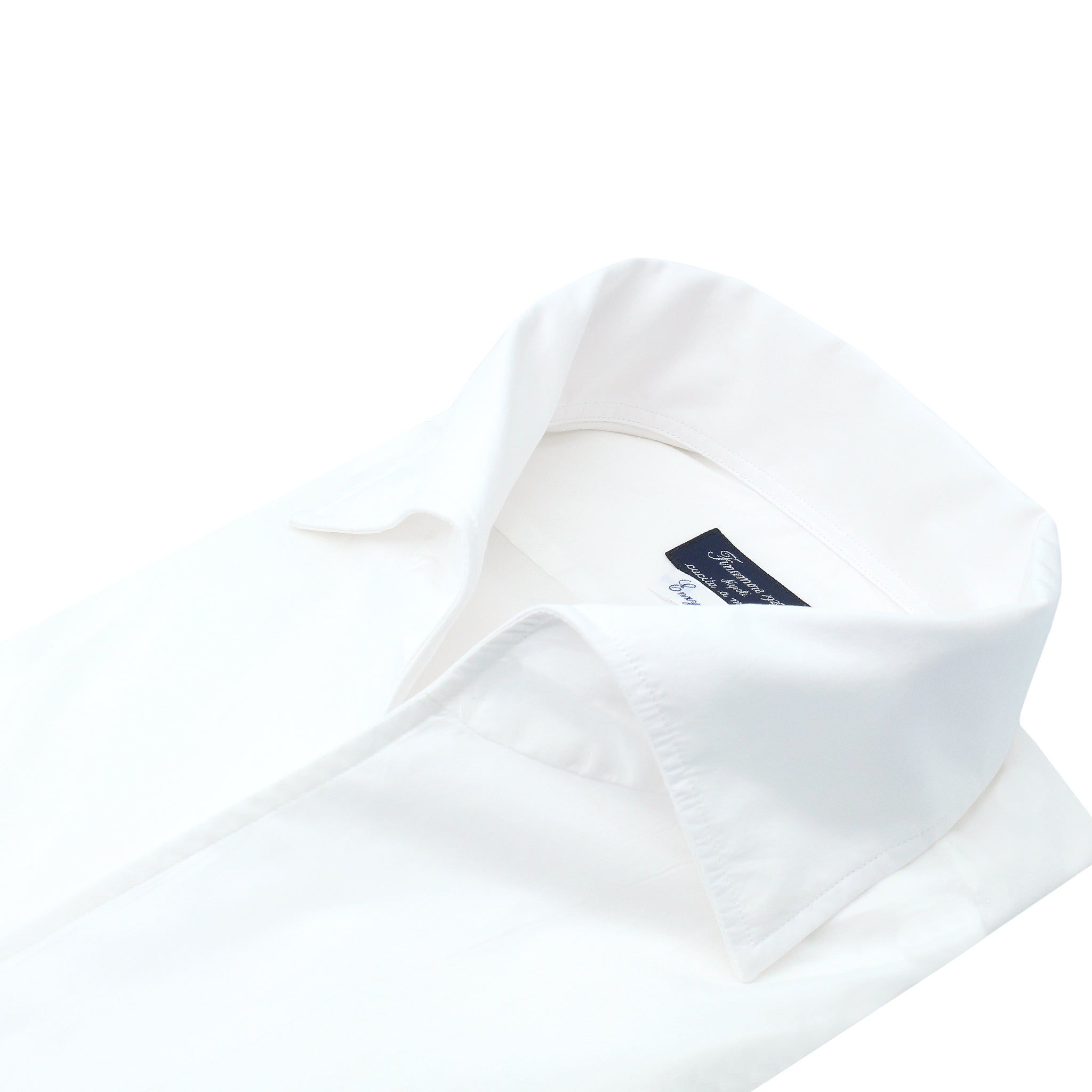 Classic regular shirt Napoli Enzymed ustica collar cufflinks
