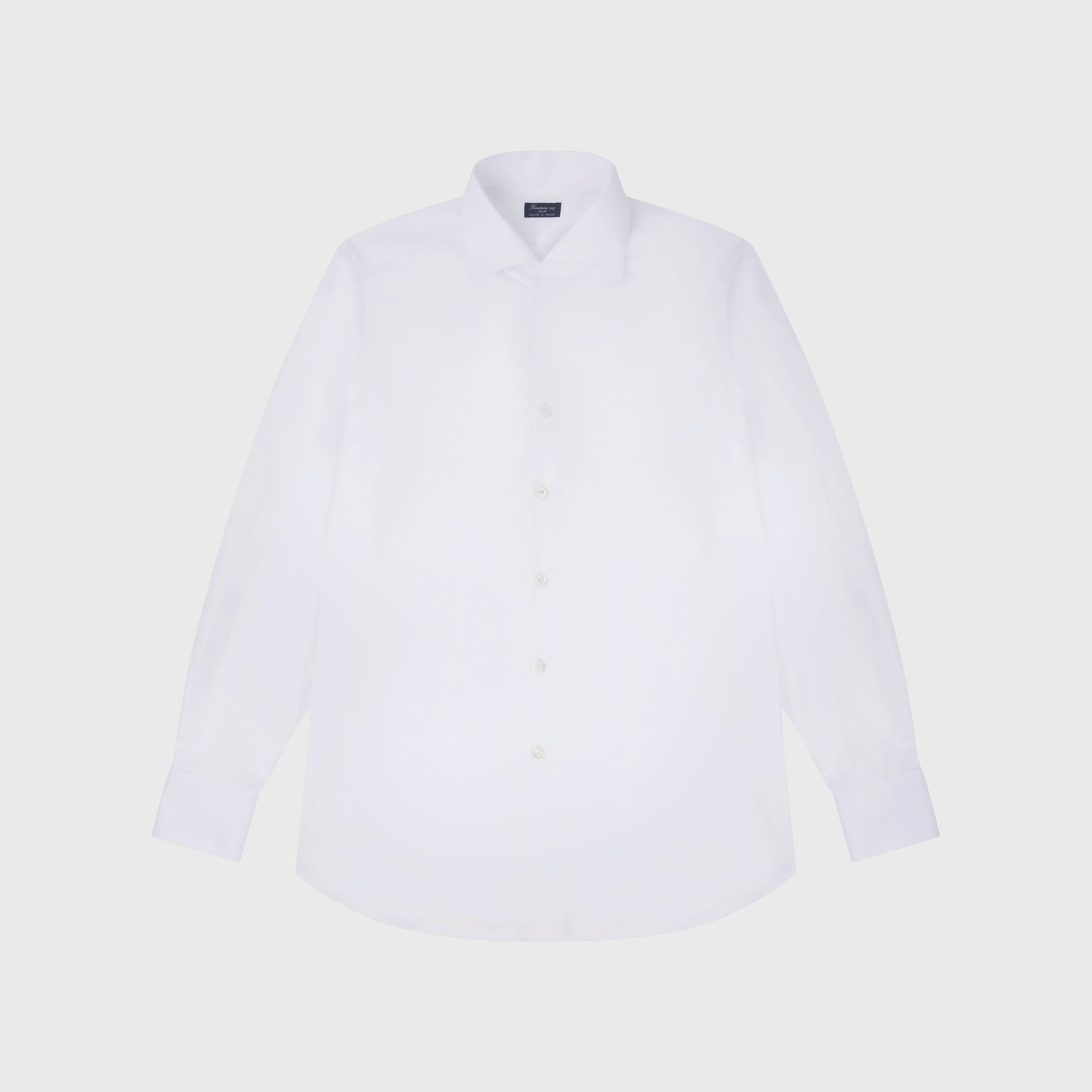 Napoli shirt regular fit cotton twill 120/2 Ustica shawl collar