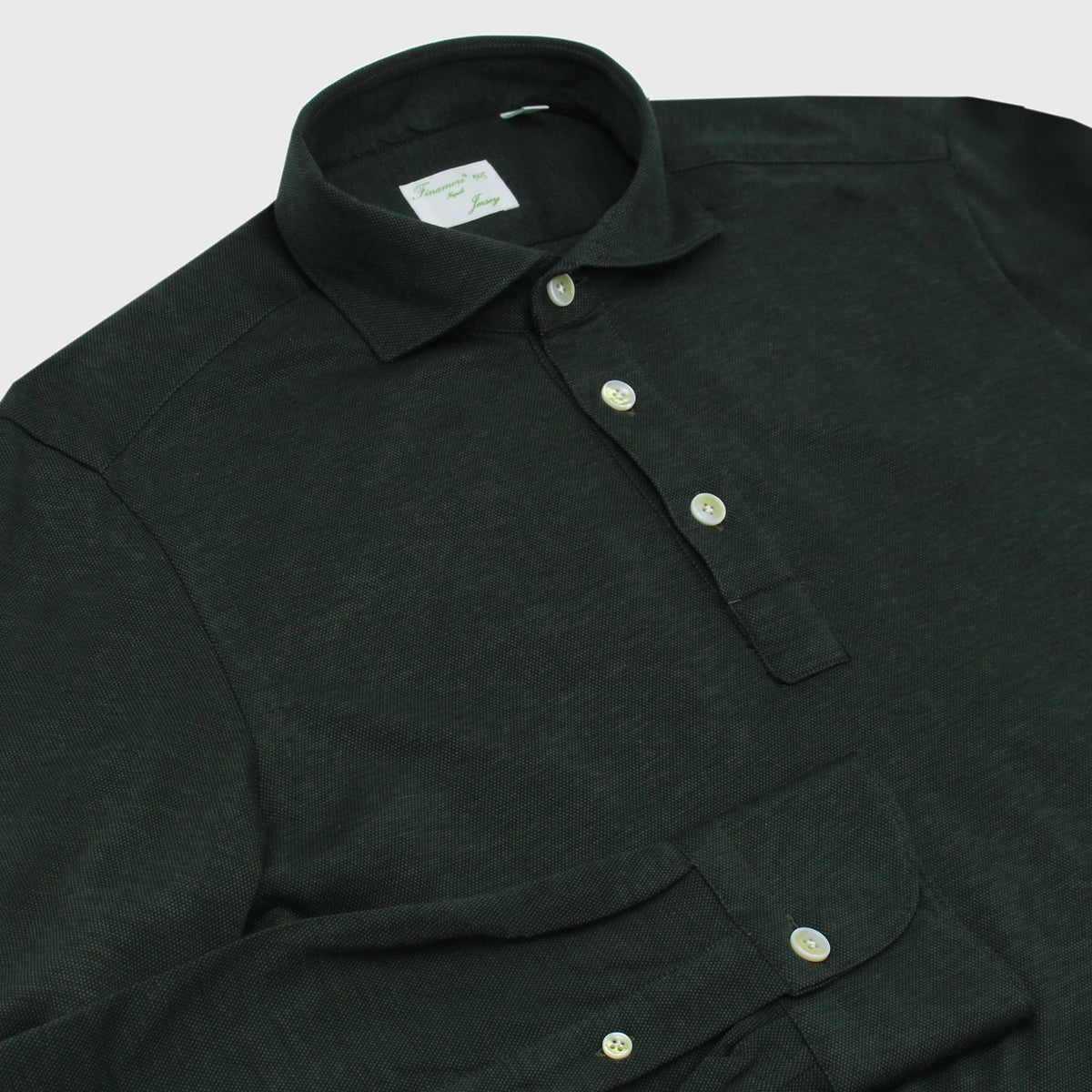 Orlando polo regular fit cotton cashmere jersey