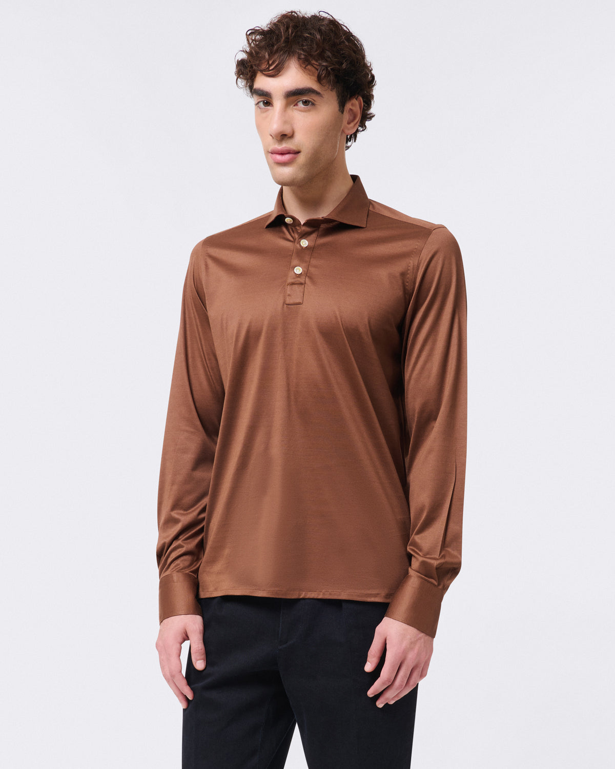 Orlando sport polo shirt in cotton jersey