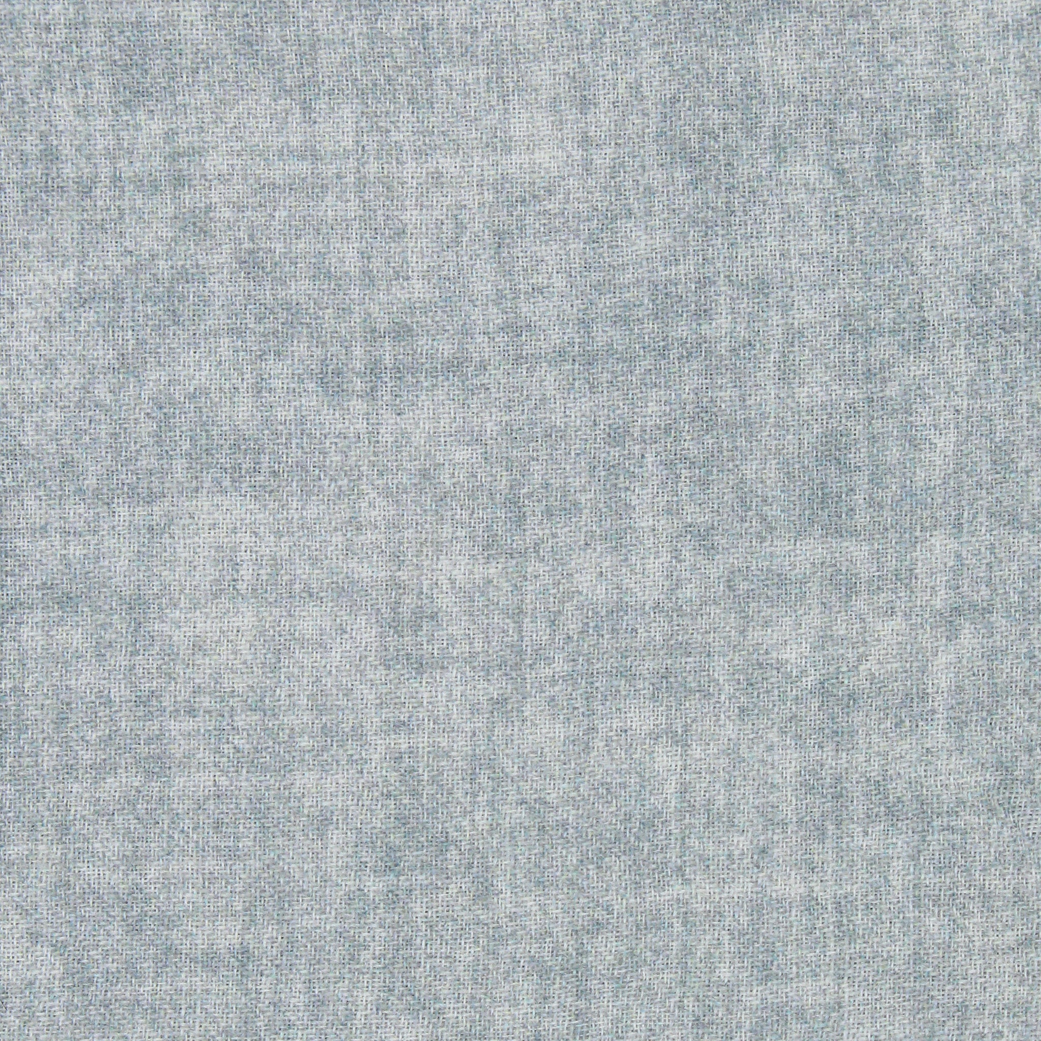 Hand finished single colour wool pocket square. Light gray