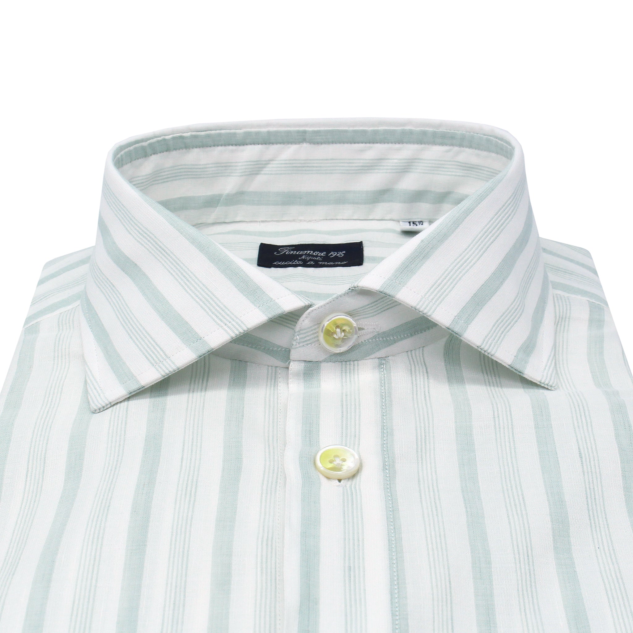 Polo camicia classica PORTO in cotone, lino, seta. Tessuto Carlo Riva