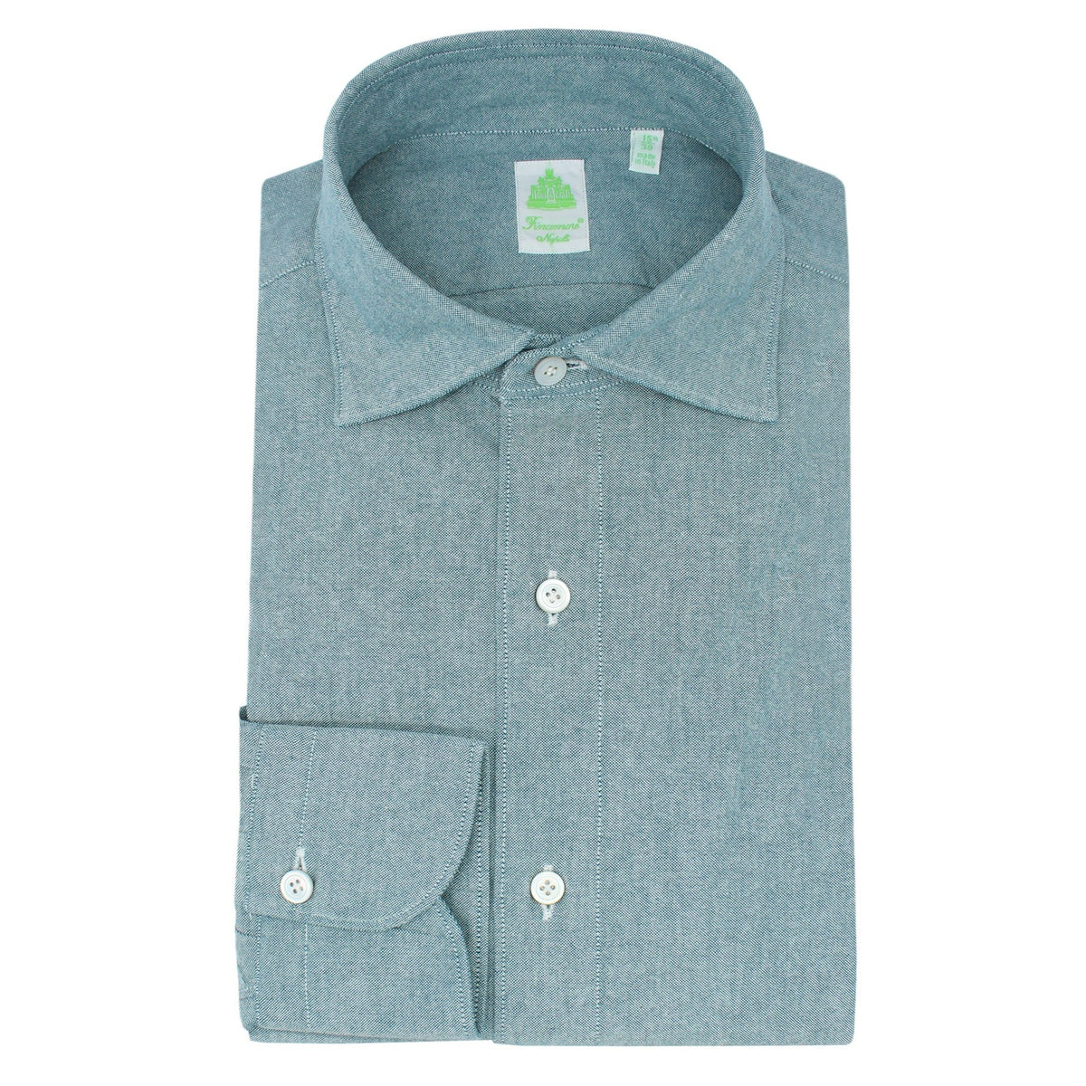 Tokyo slim fit sport shirt in light blue or red cotton