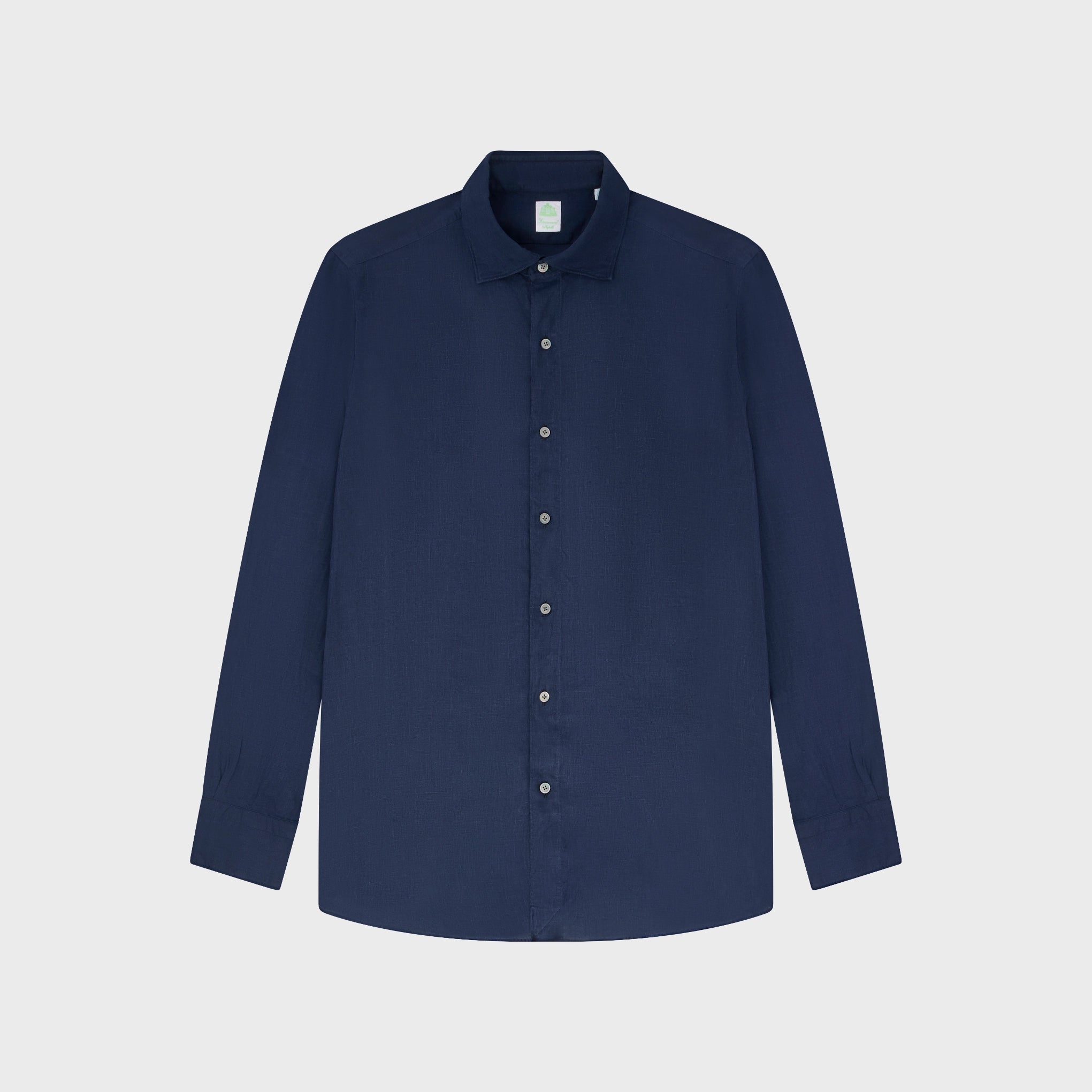Tokyo sport shirt slim fit linen Luigi collar