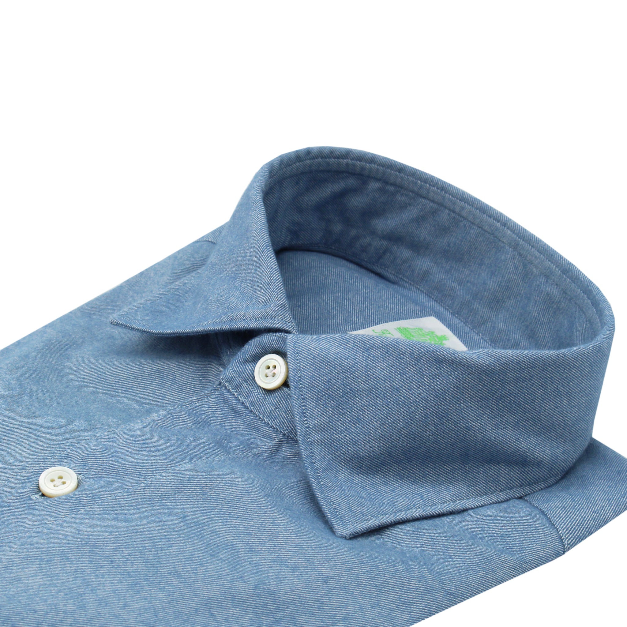 Camicia sportiva Tokyo in twill di cotone rosso o grigio