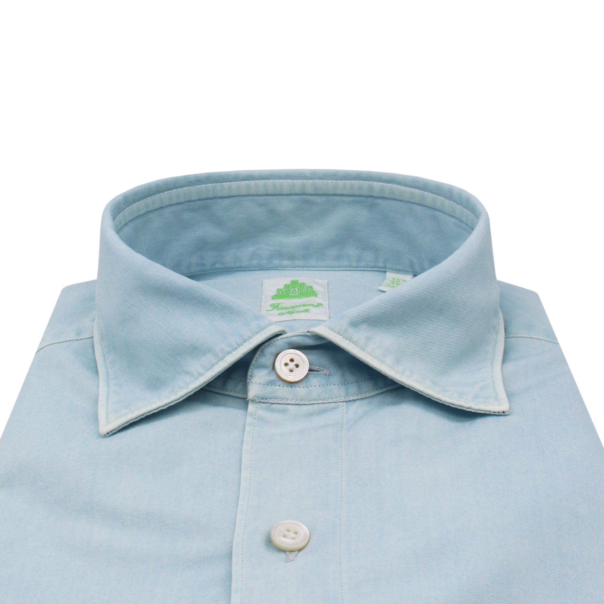 Tokyo sport shirt in super bleach cotton denim