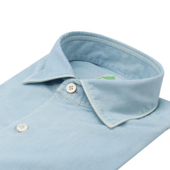 Tokyo sport shirt in super bleach cotton denim
