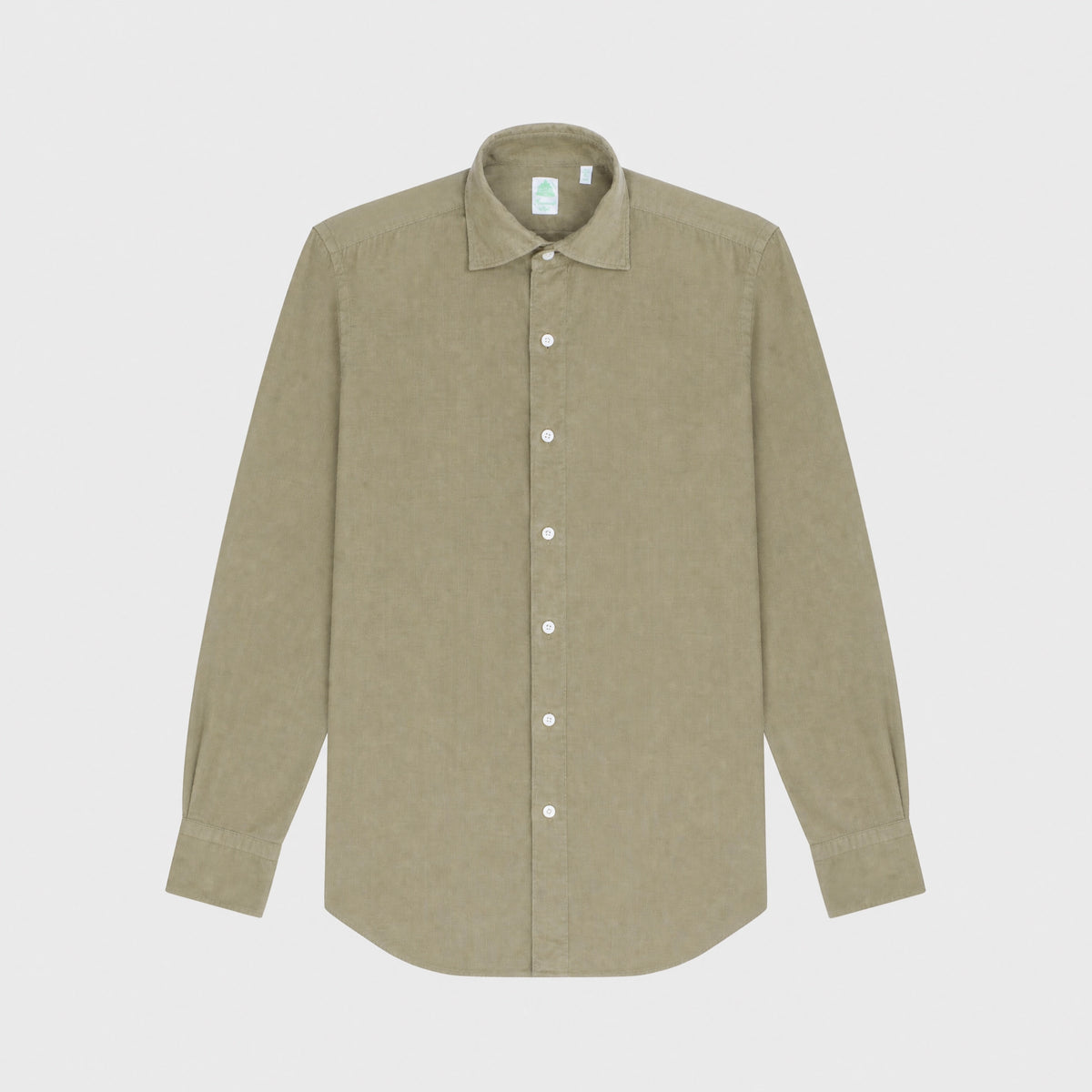 Tokyo sport shirt slim fit cotton velvet garment dyed