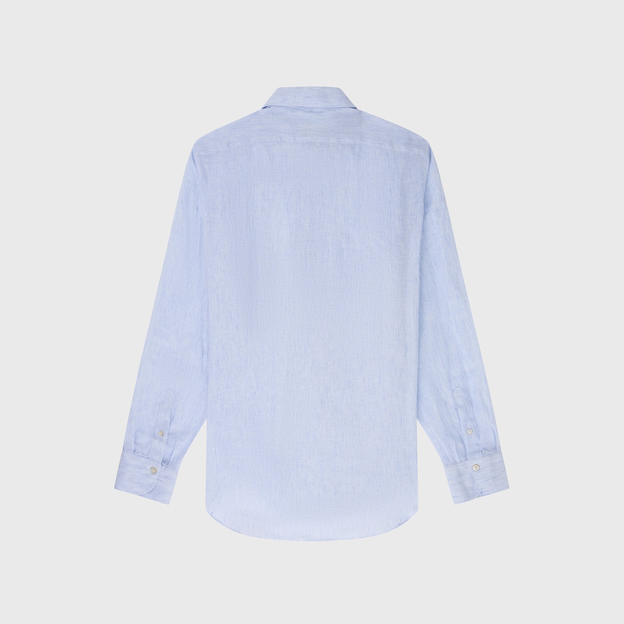 Tokyo sport shirt slim fit linen stripe Capri collar