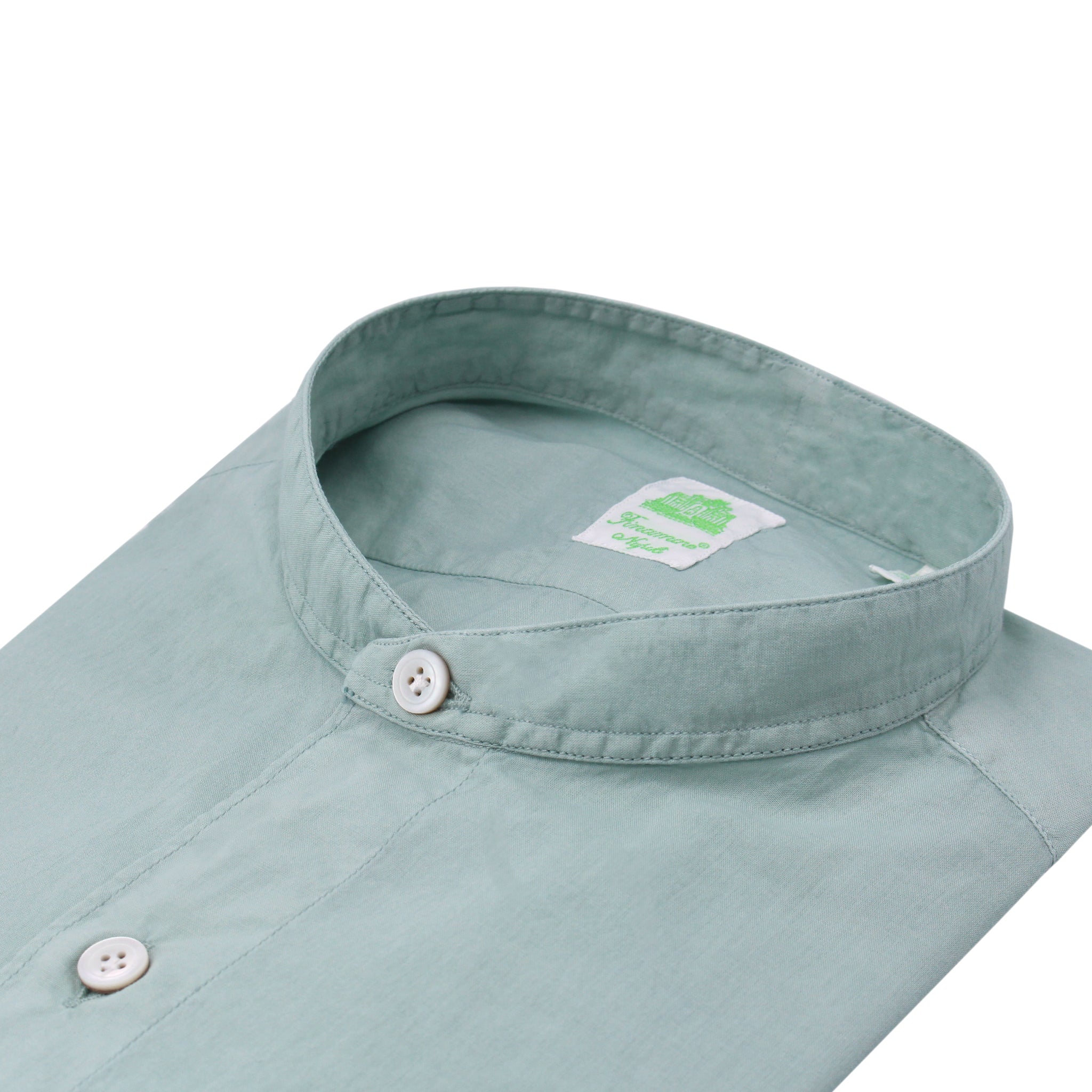 Camicia sportiva Tokyo slim in mussola di cotone, collo coreano