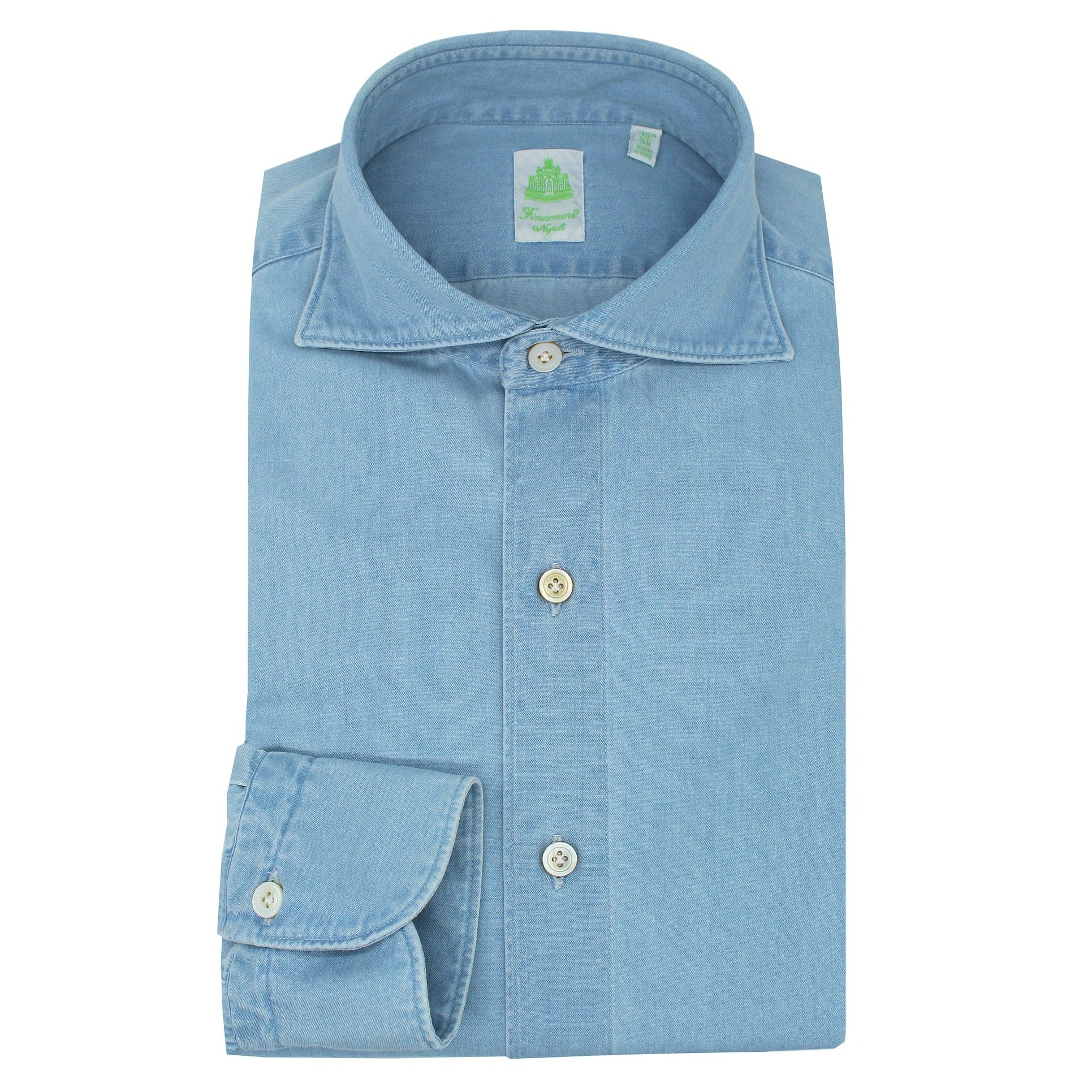 Tokyo sport shirt slim fit denim super bleach