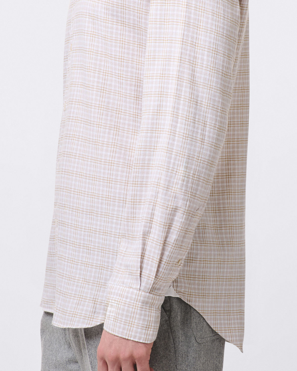Tokyo slim fit casual shirt in yarn-dyed cotton check