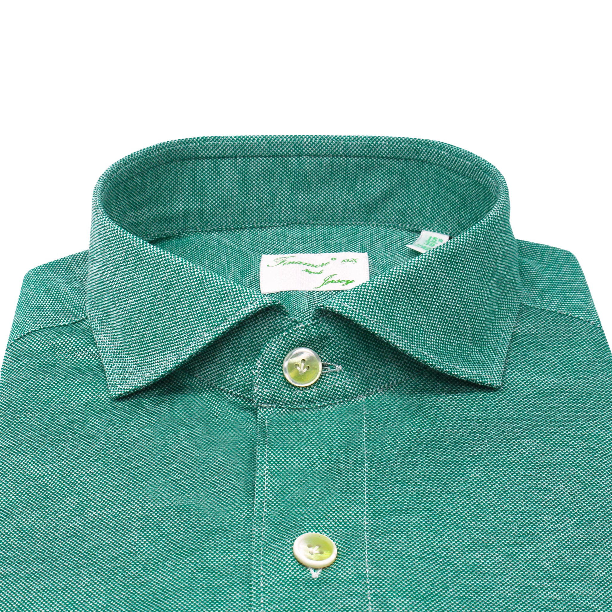 Toronto shirt in green or orange cotton jersey