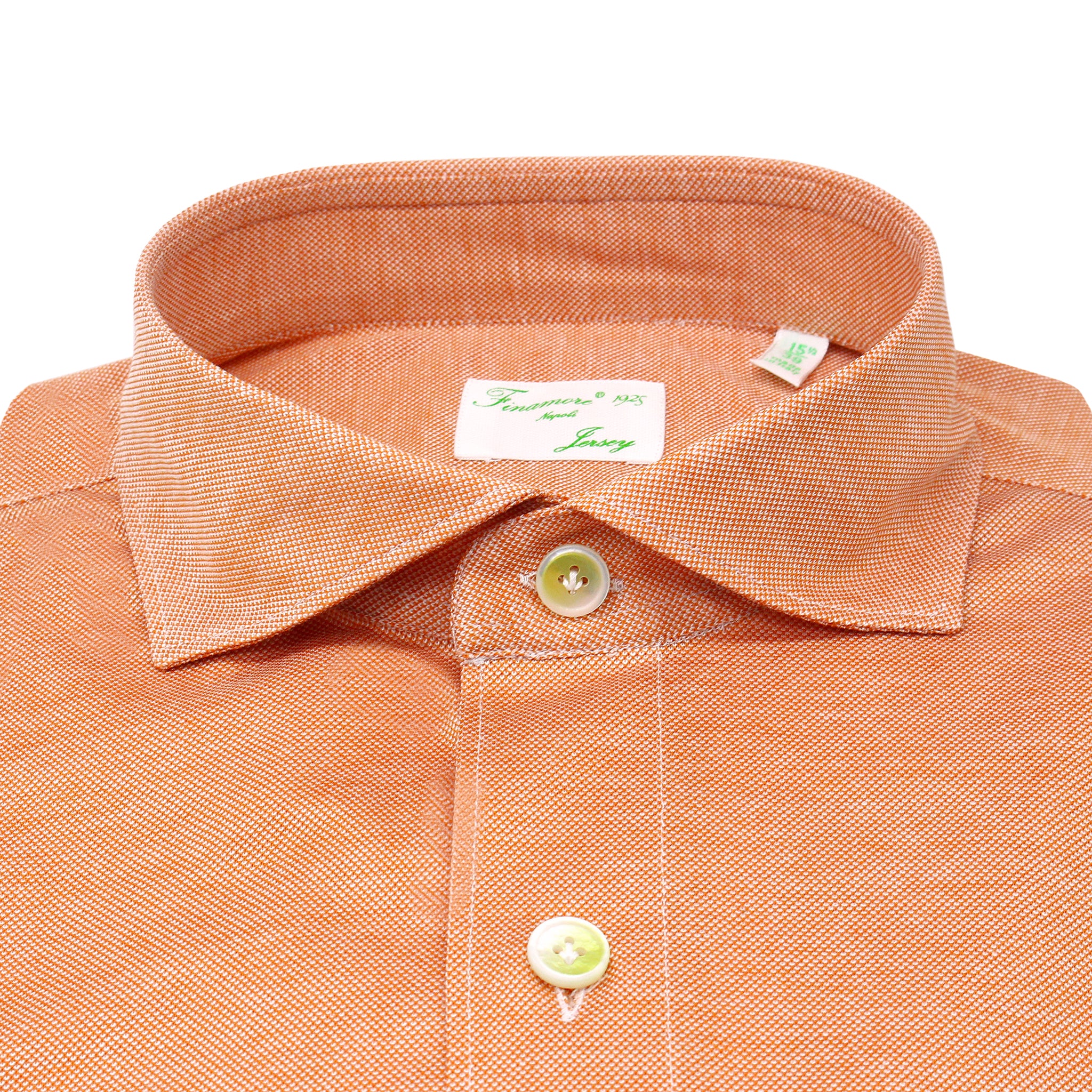 Toronto shirt in green or orange cotton jersey