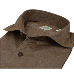 Tokyo slim fit sport shirt in flannel, various colors