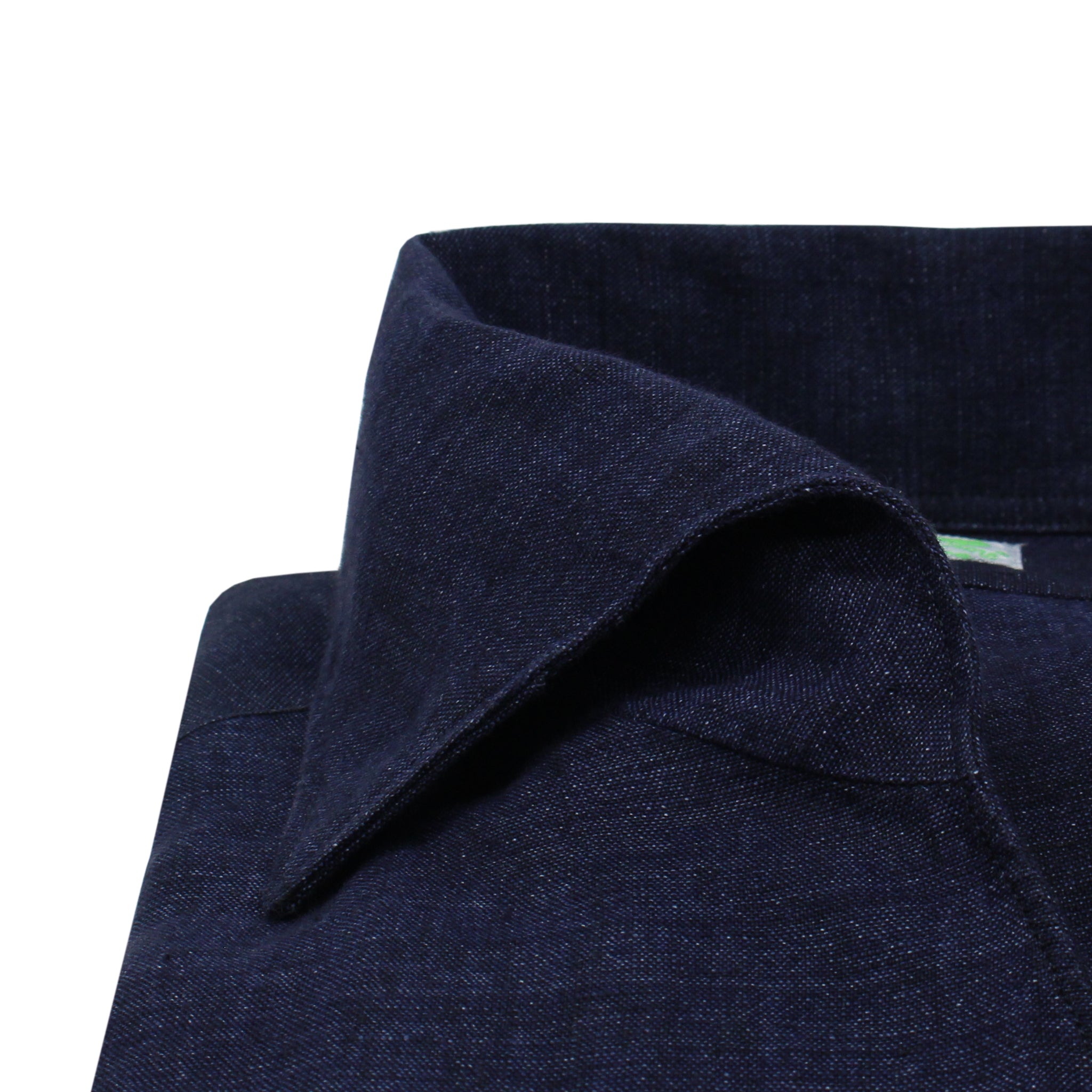 Camicia sportiva Tokyo slim fit, collo ustica in lino