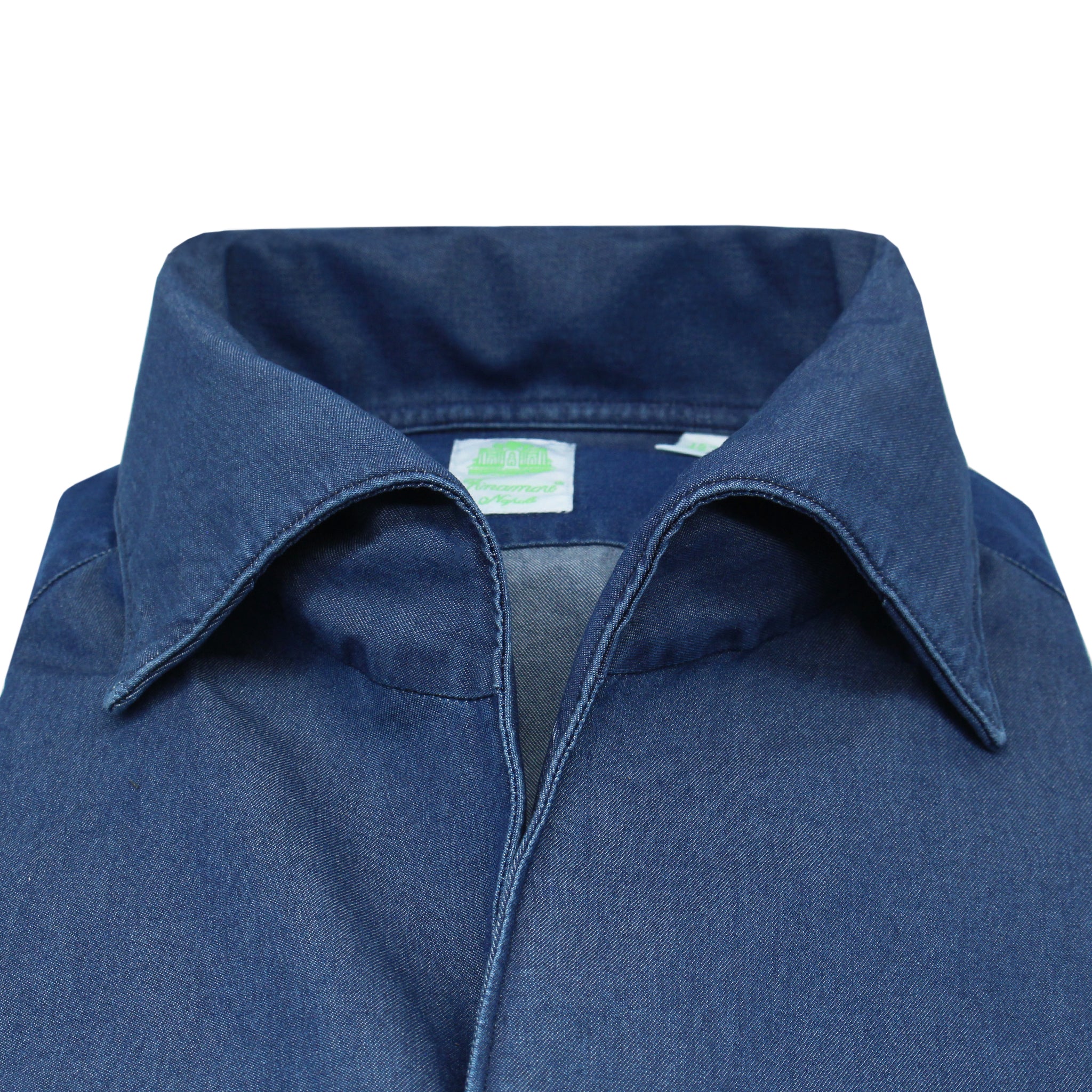 Tokyo sport shirt in denim one piece collar