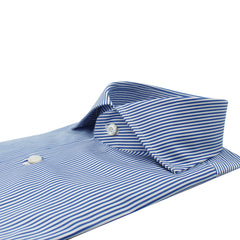 Naples classic striped shirt blue 170 a Due