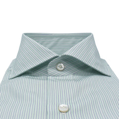 Light blue and purple striped Naples shirt 170 a Due