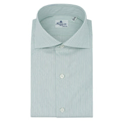 Light blue and purple striped Naples shirt 170 a Due