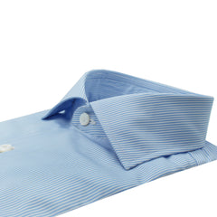 Classic striped shirt Naples light blue 170 a Due