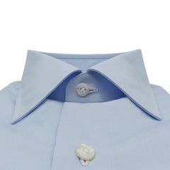 Camicia classica 170 a due cotone Giza 45 bianca o azzurra